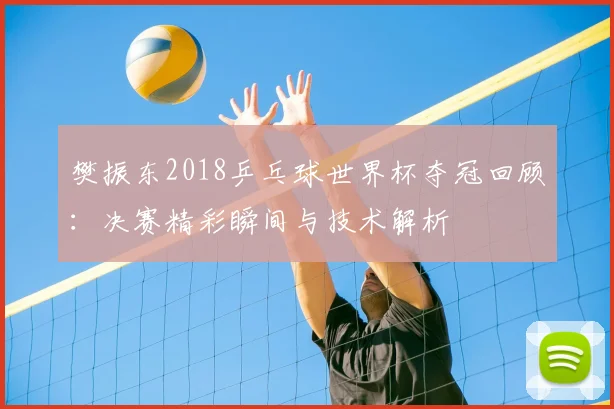 樊振东2018乒乓球世界杯夺冠回顾：决赛精彩瞬间与技术解析