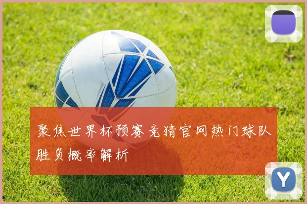 聚焦世界杯预赛竞猜官网热门球队胜负概率解析